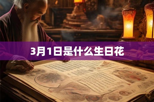 3月1日是什么生日花