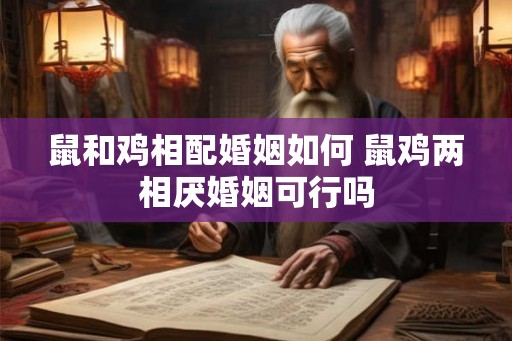 鼠和鸡相配婚姻如何 鼠鸡两相厌婚姻可行吗 鼠和鸡相配婚姻如何 鼠鸡两相厌婚姻可行吗