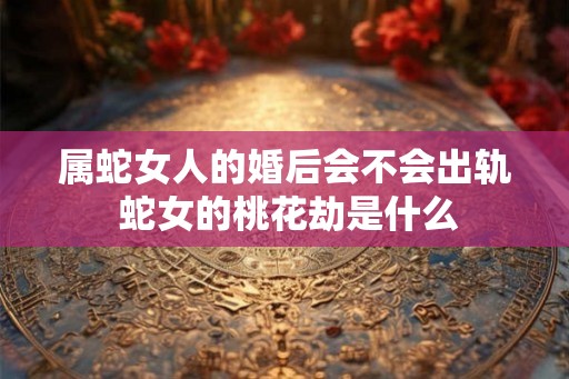 属蛇女人的婚后会不会出轨 蛇女的桃花劫是什么