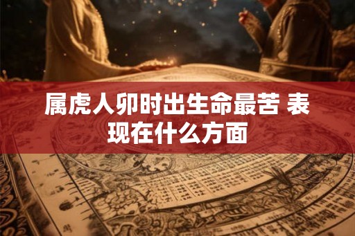 属虎人卯时出生命最苦 表现在什么方面