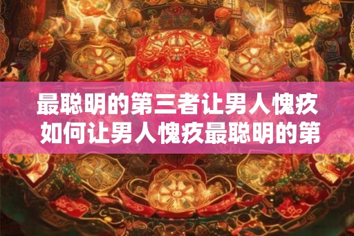 最聪明的第三者让男人愧疚 如何让男人愧疚最聪明的第三者