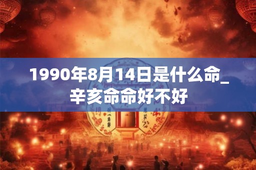 1990年8月14日是什么命_辛亥命命好不好