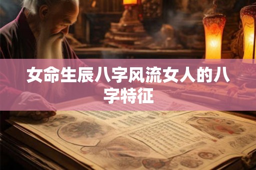 女命生辰八字风流女人的八字特征