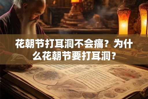 花朝节打耳洞不会痛？为什么花朝节要打耳洞？