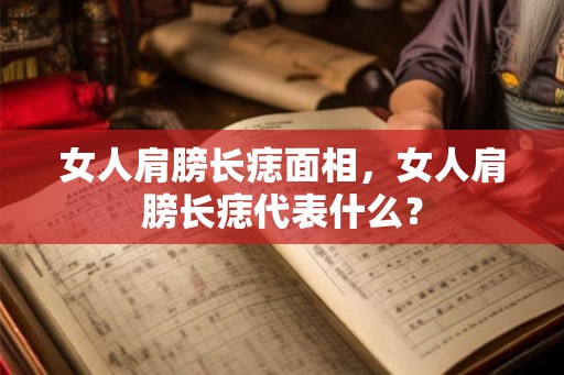 女人肩膀长痣面相,女人肩膀长痣代表什么? 女人肩膀长痣面相,女人肩膀长痣代表什么?