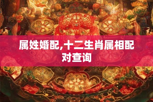 属姓婚配,十二生肖属相配对查询 属姓婚配,十二生肖属相配对查询