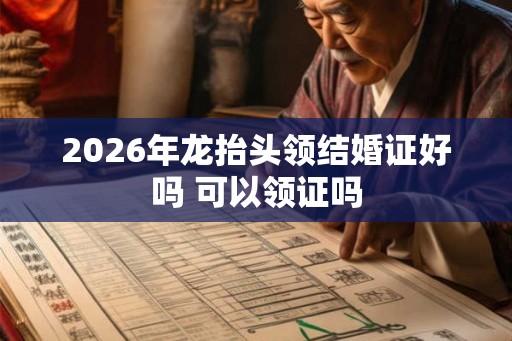 2026年龙抬头领结婚证好吗 可以领证吗