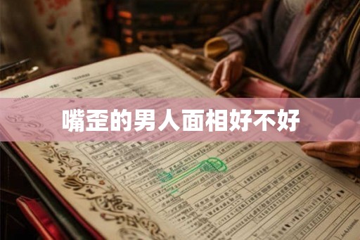 嘴歪的男人面相好不好 嘴歪的男人面相好不好
