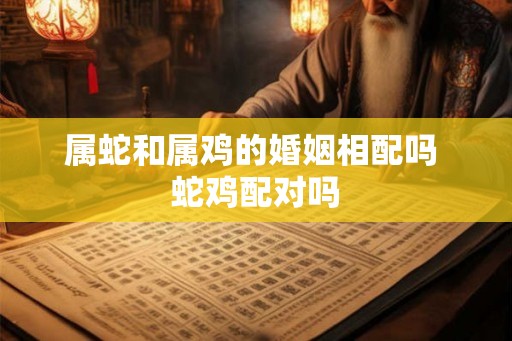 属蛇和属鸡的婚姻相配吗 蛇鸡配对吗 属蛇和属鸡的婚姻相配吗 蛇鸡配对吗