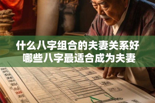 什么八字组合的夫妻关系好 哪些八字最适合成为夫妻