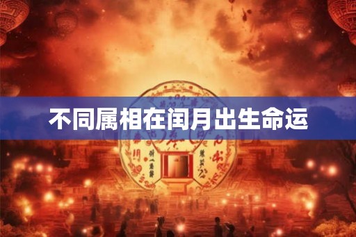 不同属相在闰月出生命运