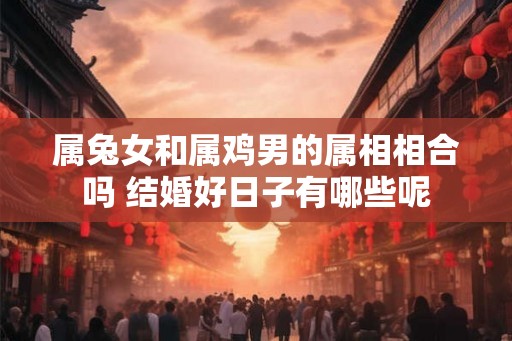 属兔女和属鸡男的属相相合吗 结婚好日子有哪些呢