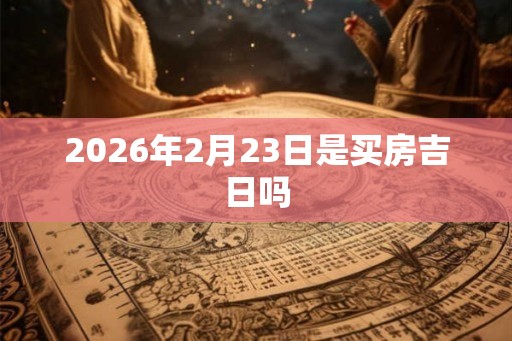 2026年2月23日是买房吉日吗
