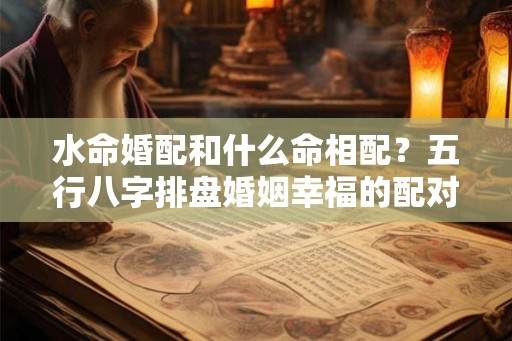 水命婚配和什么命相配？五行八字排盘婚姻幸福的配对