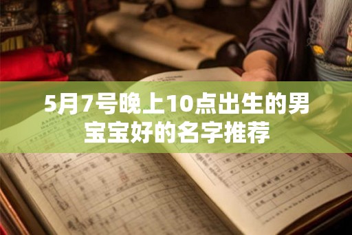 5月7号晚上10点出生的男宝宝好的名字推荐 5月7号晚上10点出生的男宝宝好的名字推荐