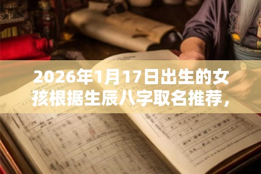 2026年1月17日出生的女孩根据生辰八字取名推荐，天生富贵命吗？