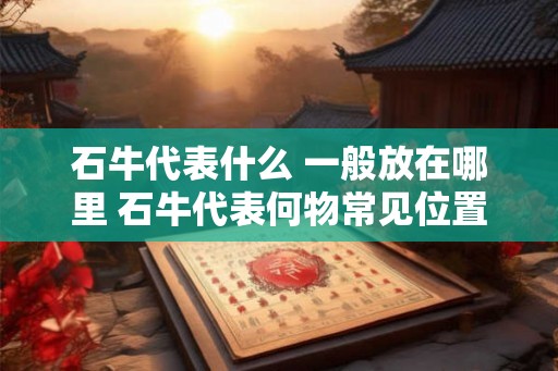 石牛代表什么 一般放在哪里 石牛代表何物常见位置