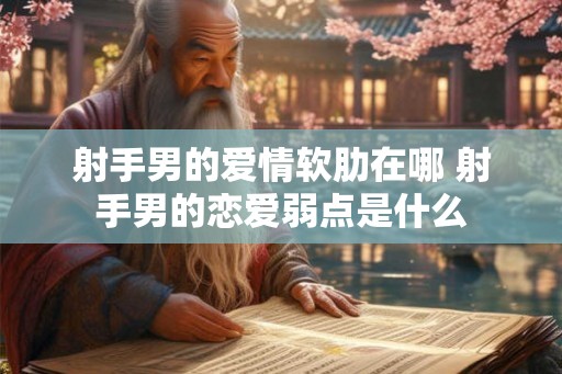 射手男的爱情软肋在哪 射手男的恋爱弱点是什么 射手男的爱情软肋在哪 射手男的恋爱弱点是什么