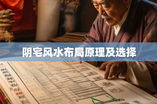 阴宅风水布局原理及选择