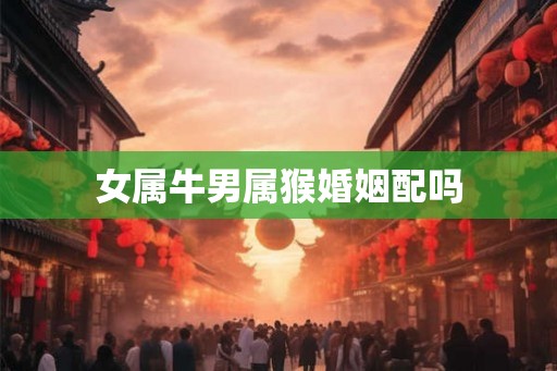 女属牛男属猴婚姻配吗