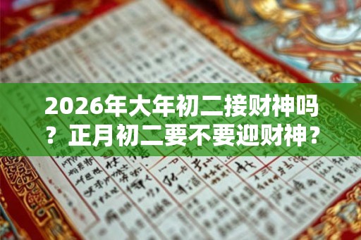 2026年大年初二接财神吗？正月初二要不要迎财神？