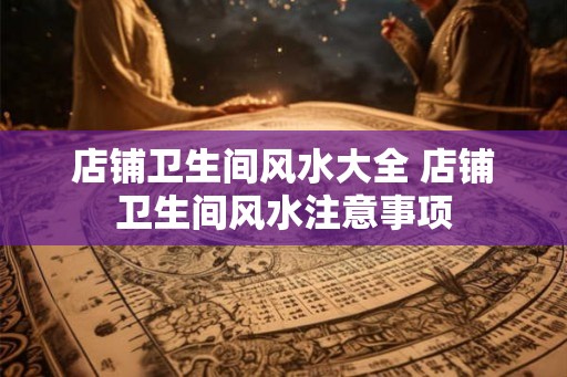 店铺卫生间风水大全 店铺卫生间风水注意事项
