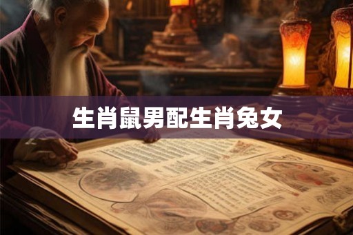 生肖鼠男配生肖兔女