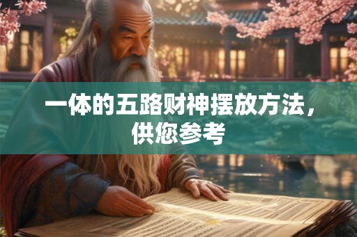 一体的五路财神摆放方法，供您参考