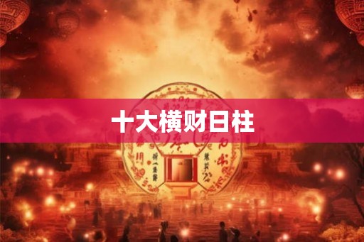 十大横财日柱