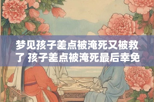 梦见孩子差点被淹死又被救了 孩子差点被淹死最后幸免于难 梦见孩子差点被淹死又被救了 孩子差点被淹死最后幸免于难