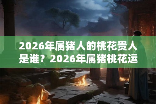 2026年属猪人的桃花贵人是谁？2026年属猪桃花运如何？