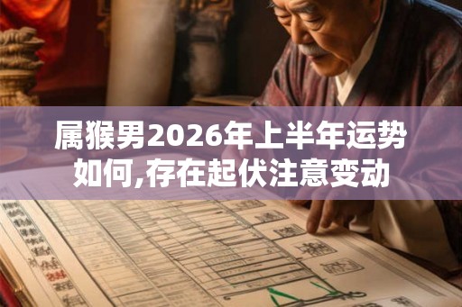 属猴男2026年上半年运势如何,存在起伏注意变动 属猴男2026年上半年运势如何,存在起伏注意变动