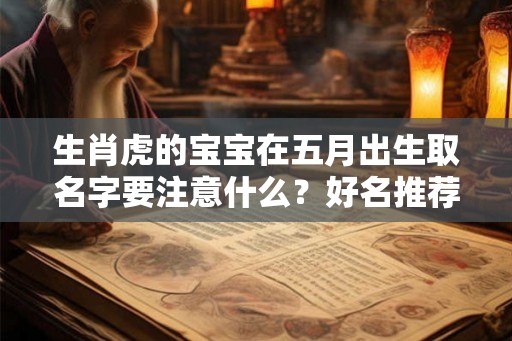 生肖虎的宝宝在五月出生取名字要注意什么？好名推荐参考！