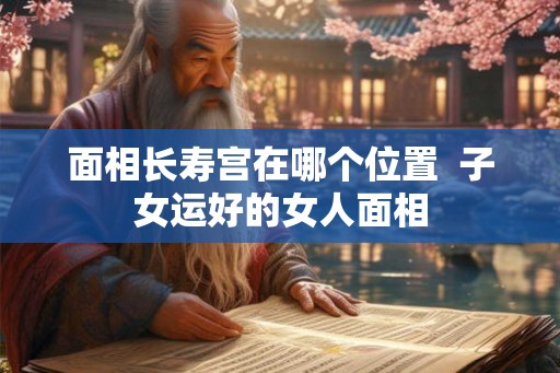 面相长寿宫在哪个位置  子女运好的女人面相