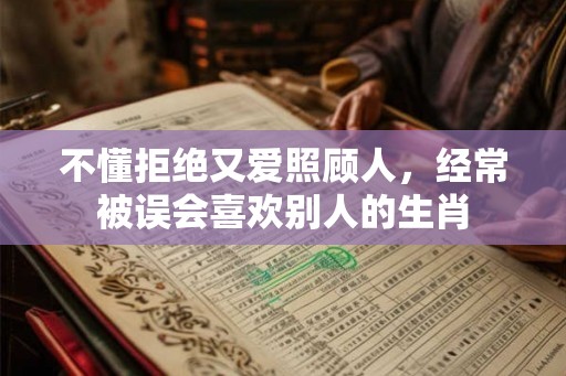 不懂拒绝又爱照顾人，经常被误会喜欢别人的生肖