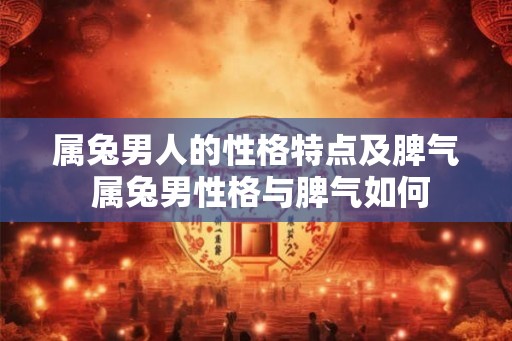 属兔男人的性格特点及脾气 属兔男性格与脾气如何