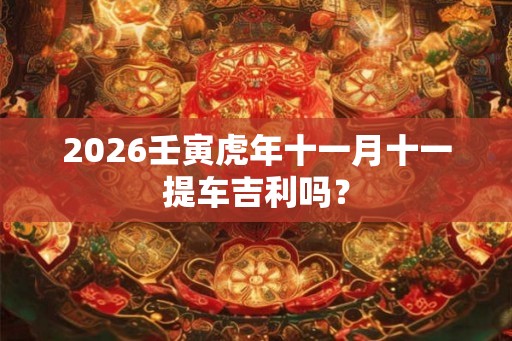 2026壬寅虎年十一月十一提车吉利吗？