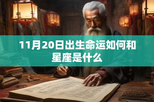 11月20日出生命运如何和星座是什么 11月20日出生命运如何和星座是什么