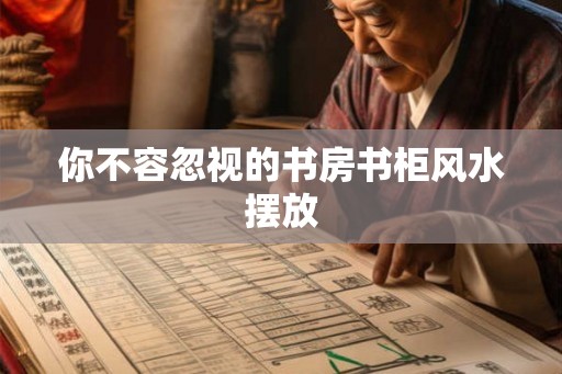 你不容忽视的书房书柜风水摆放