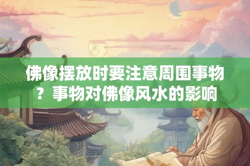 佛像摆放时要注意周围事物？事物对佛像风水的影响