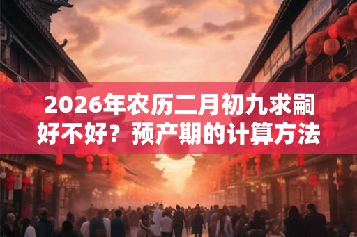 2026年农历二月初九求嗣好不好?预产期的计算方法? 2026年农历二月初九求嗣好不好?预产期的计算方法?