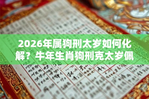 2026年属狗刑太岁如何化解？牛年生肖狗刑克太岁佩戴什么？
