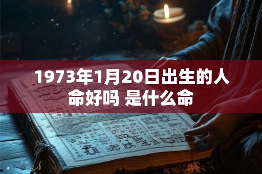 1973年1月20日出生的人命好吗 是什么命