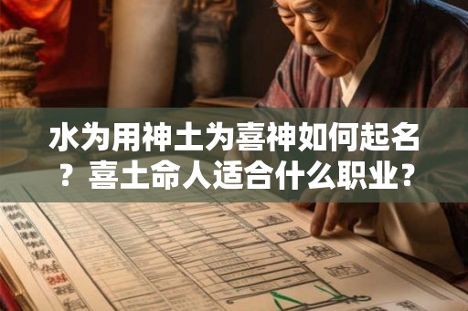 水为用神土为喜神如何起名?喜土命人适合什么职业? 水为用神土为喜神如何起名?喜土命人适合什么职业?