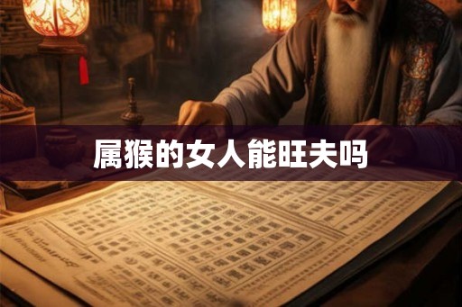属猴的女人能旺夫吗