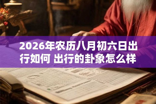 2026年农历八月初六日出行如何 出行的卦象怎么样