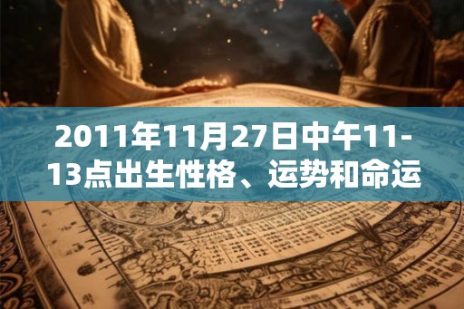 2011年11月27日中午11-13点出生性格、运势和命运
