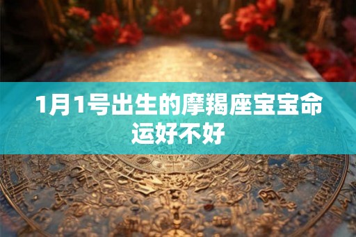 1月1号出生的摩羯座宝宝命运好不好 1月1号出生的摩羯座宝宝命运好不好