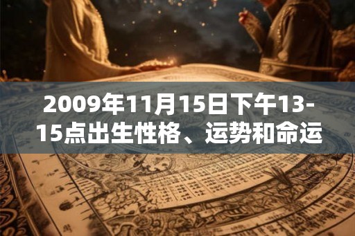 2009年11月15日下午13-15点出生性格、运势和命运 2009年11月15日下午13-15点出生性格、运势和命运
