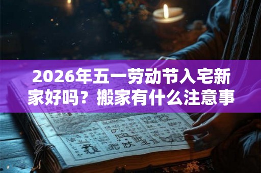 2026年五一劳动节入宅新家好吗？搬家有什么注意事项？